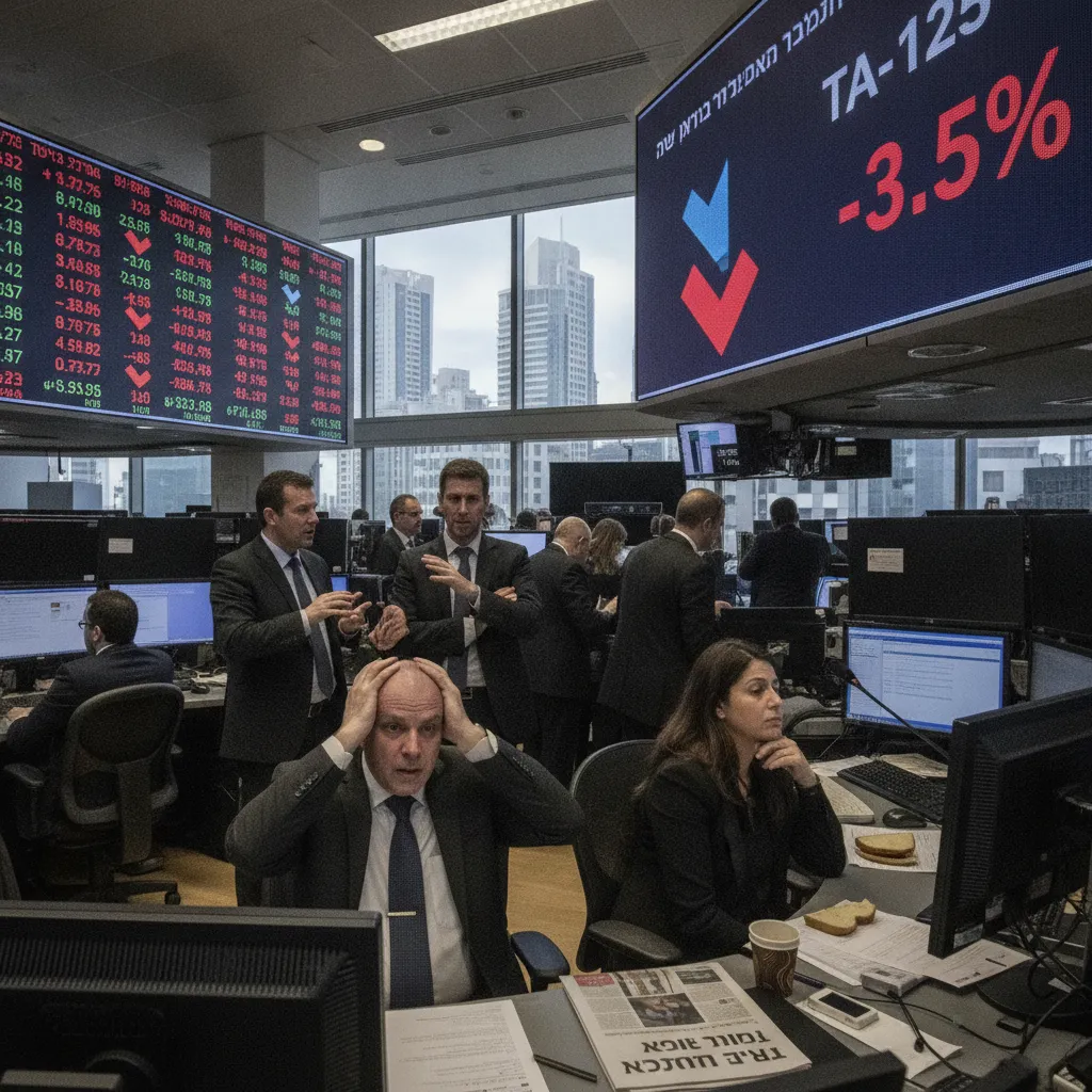 Market Jitters Grip Tel Aviv Following Deadlocked Election Results